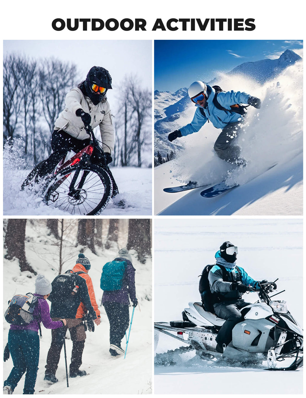 Winter Fleece Balaclava Set – 2 Pieces